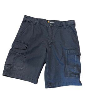 CARHARTT dark grey cargo shorts Men 38 Relaxed Fit
